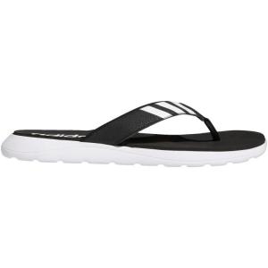adidas Men’s Leisure and Sportwear Flip Flop Sandals(Core Black/Footwear White/Core Black)