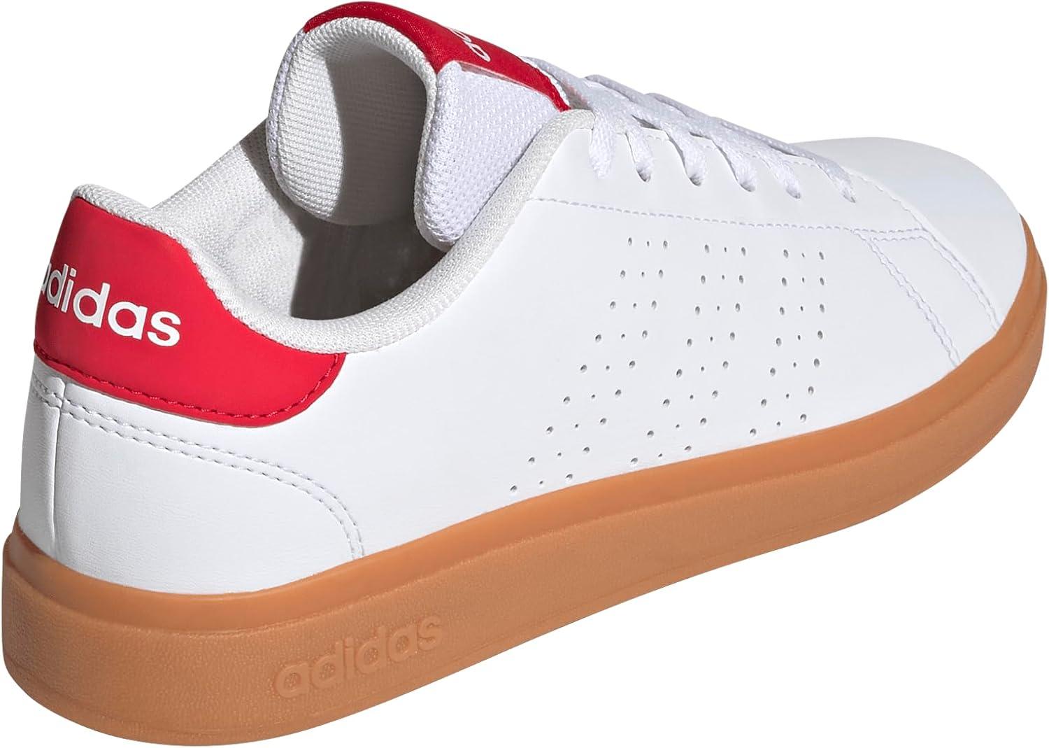 imageAdidas UnisexChild Advantage Base 20WhitePure RubyGum