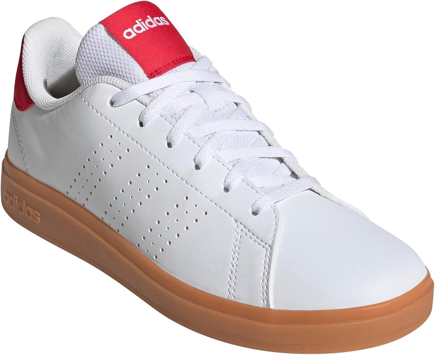 imageAdidas UnisexChild Advantage Base 20WhitePure RubyGum