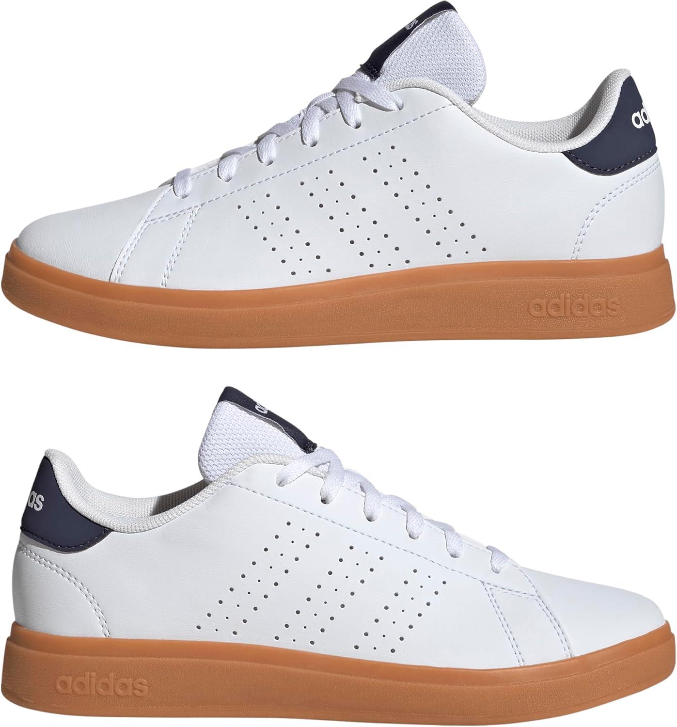 imageAdidas UnisexChild Advantage Base 20WhiteShadow NavyGum