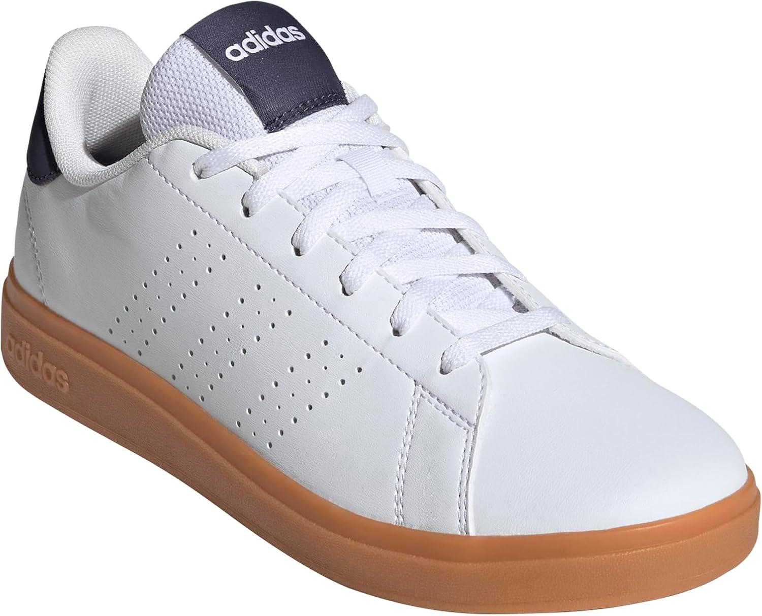 imageAdidas UnisexChild Advantage Base 20WhiteShadow NavyGum