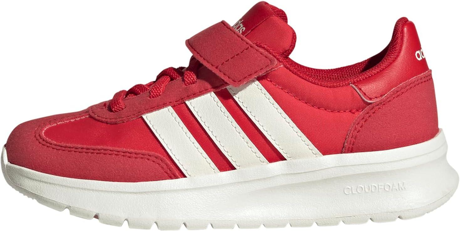 imageAdidas UnisexChild Run 70s 20 Elastic Lace ampamp StrapBetter ScarletWhitePure Ruby