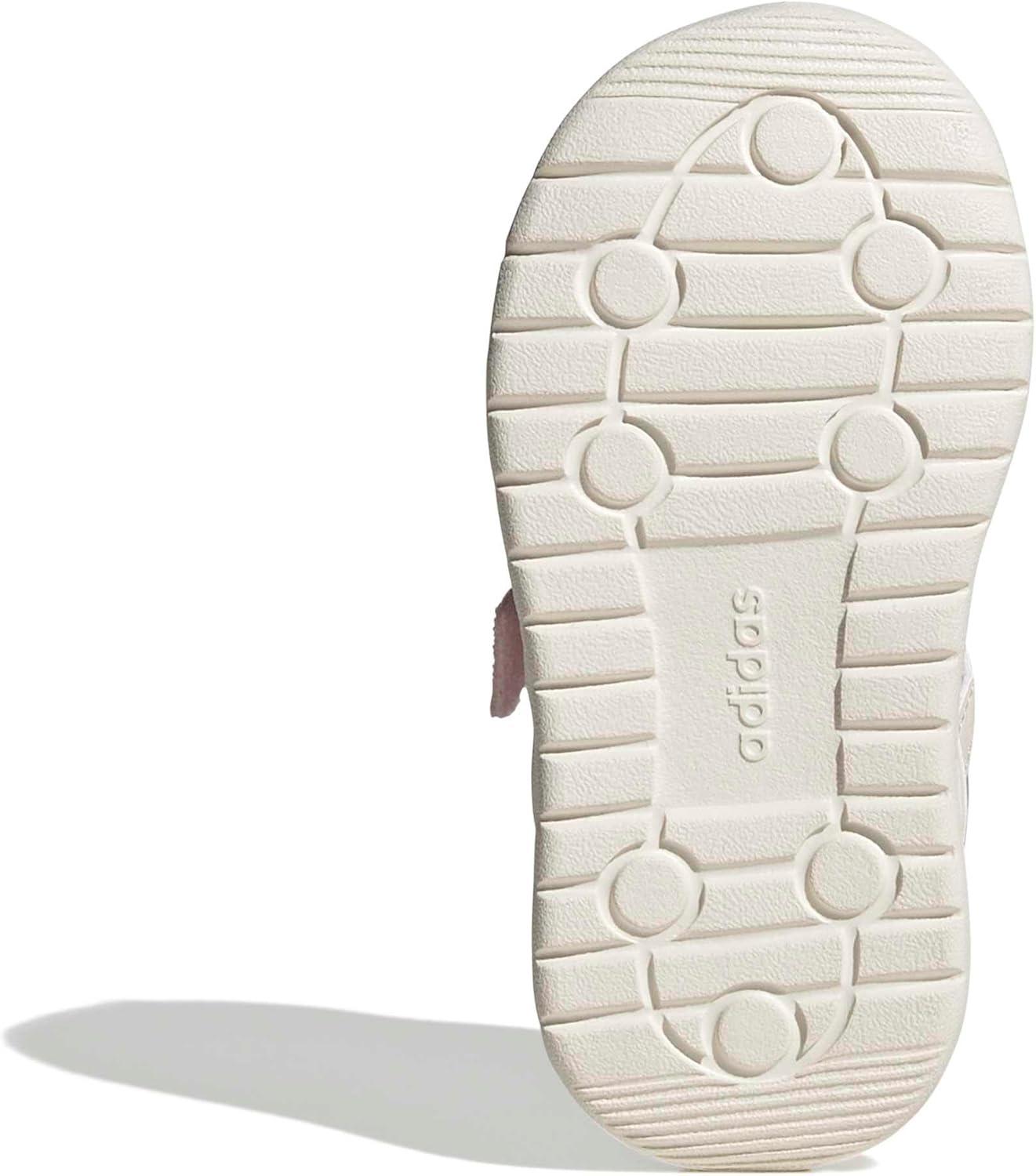 imageAdidas UnisexChild Run 70s 20 Elastic Lace ampamp StrapBliss LilacOff WhiteClear Pink