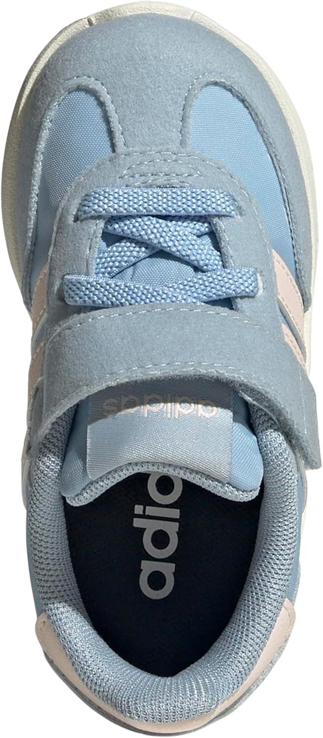 imageAdidas UnisexChild Run 70s 20 Elastic Lace ampamp StrapBlueWonder QuartzWonder Blue