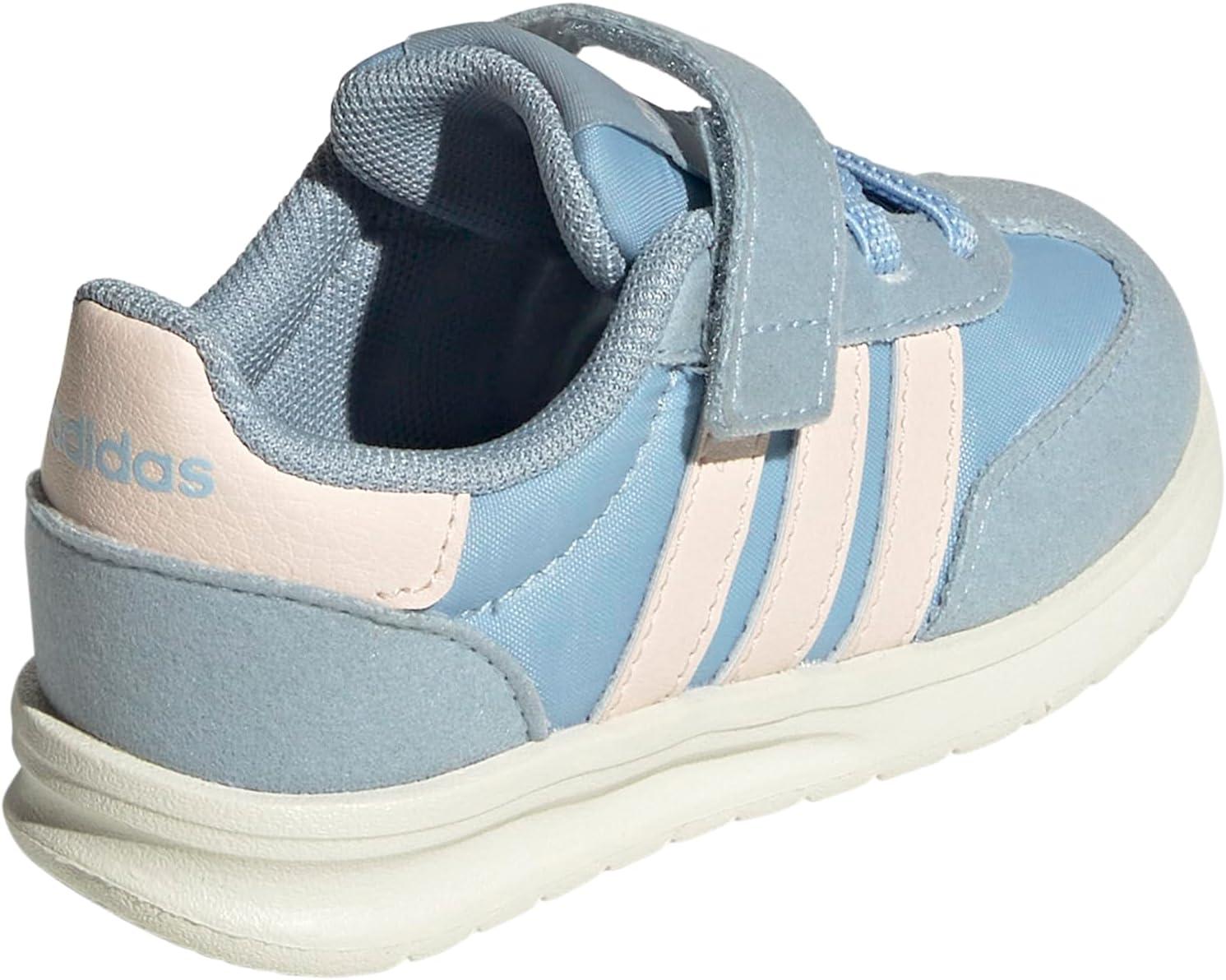 imageAdidas UnisexChild Run 70s 20 Elastic Lace ampamp StrapBlueWonder QuartzWonder Blue
