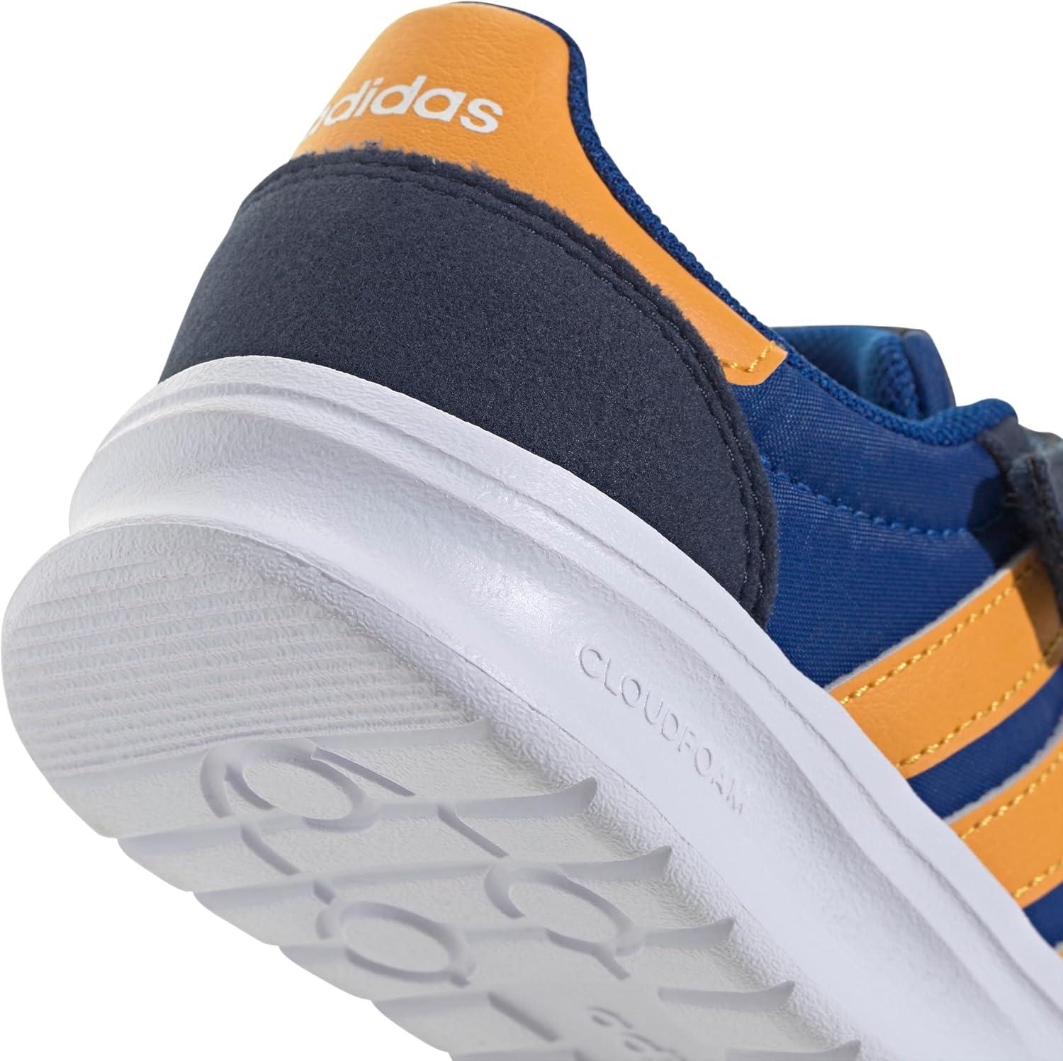 imageAdidas UnisexChild Run 70s 20 Elastic Lace ampamp StrapCollegiate RoyalCollegiate GoldCollegiate Navy