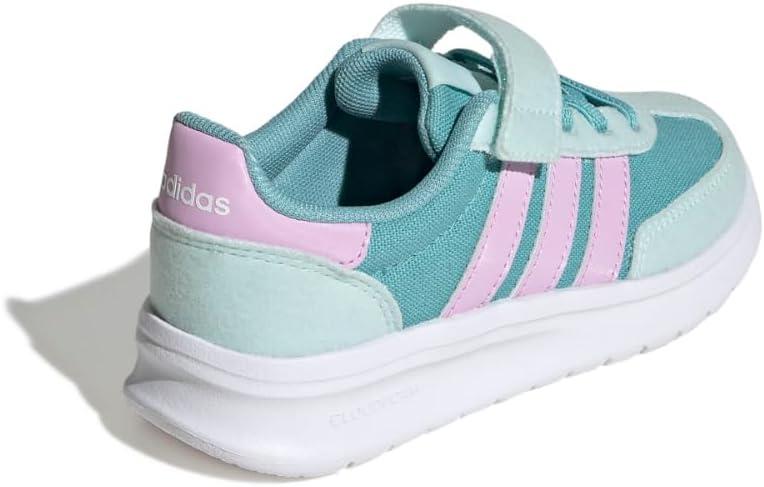 imageAdidas UnisexChild Run 70s 20 Elastic Lace ampamp StrapMint TonBliss LilacHalo Mint