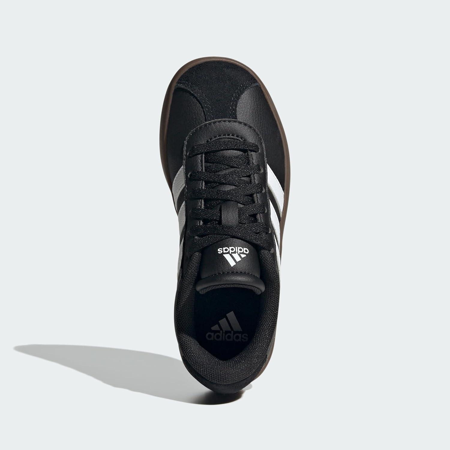 imageadidas Kids Vl Court 30 ShoesBlackWhiteGum
