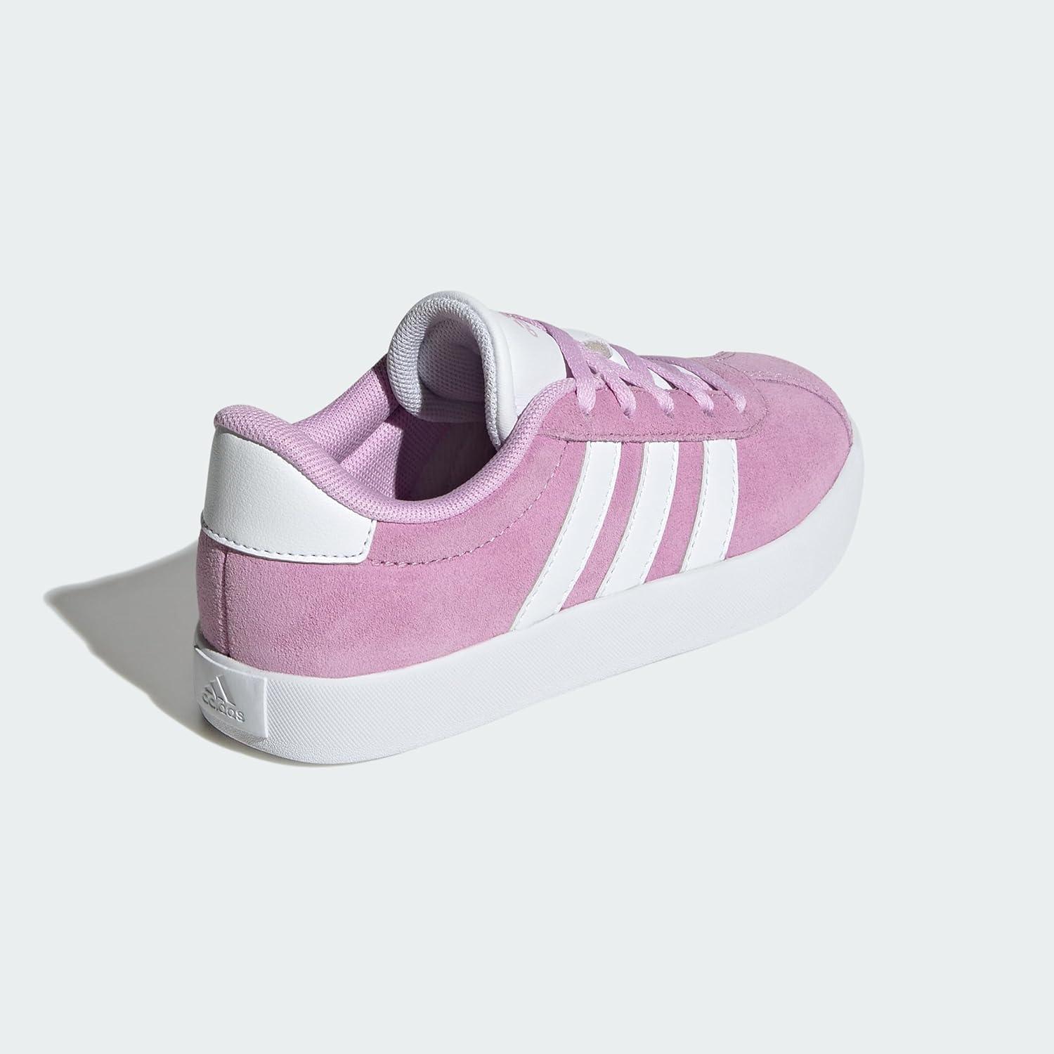 imageadidas Kids Vl Court 30 ShoesBliss LilacWhiteGrey