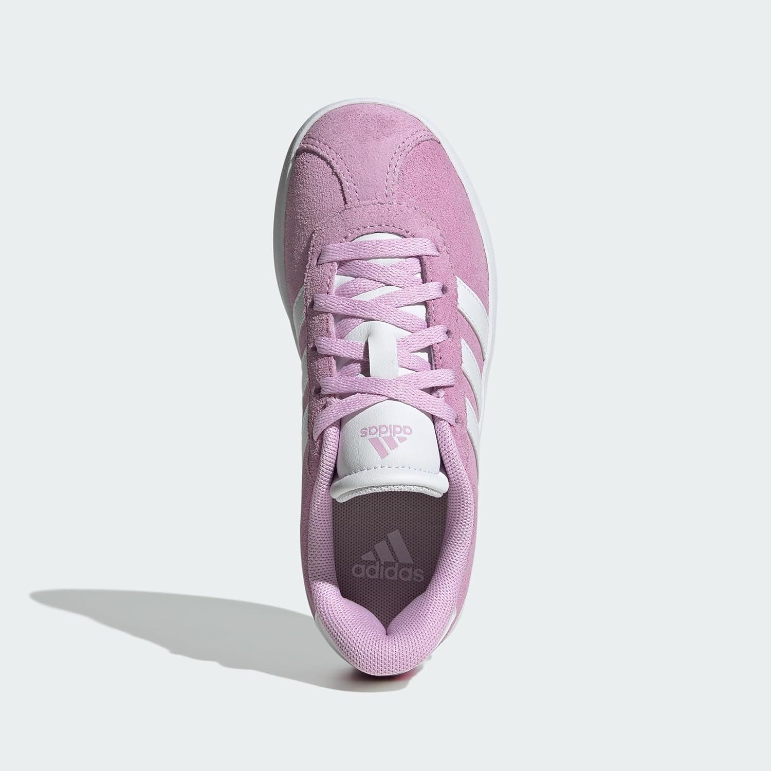 imageadidas Kids Vl Court 30 ShoesBliss LilacWhiteGrey
