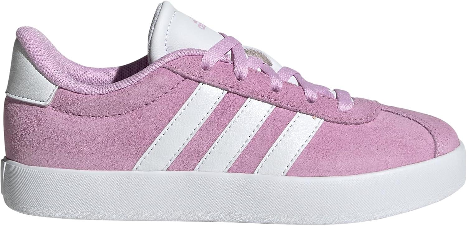 imageadidas Kids Vl Court 30 ShoesBliss LilacWhiteGrey