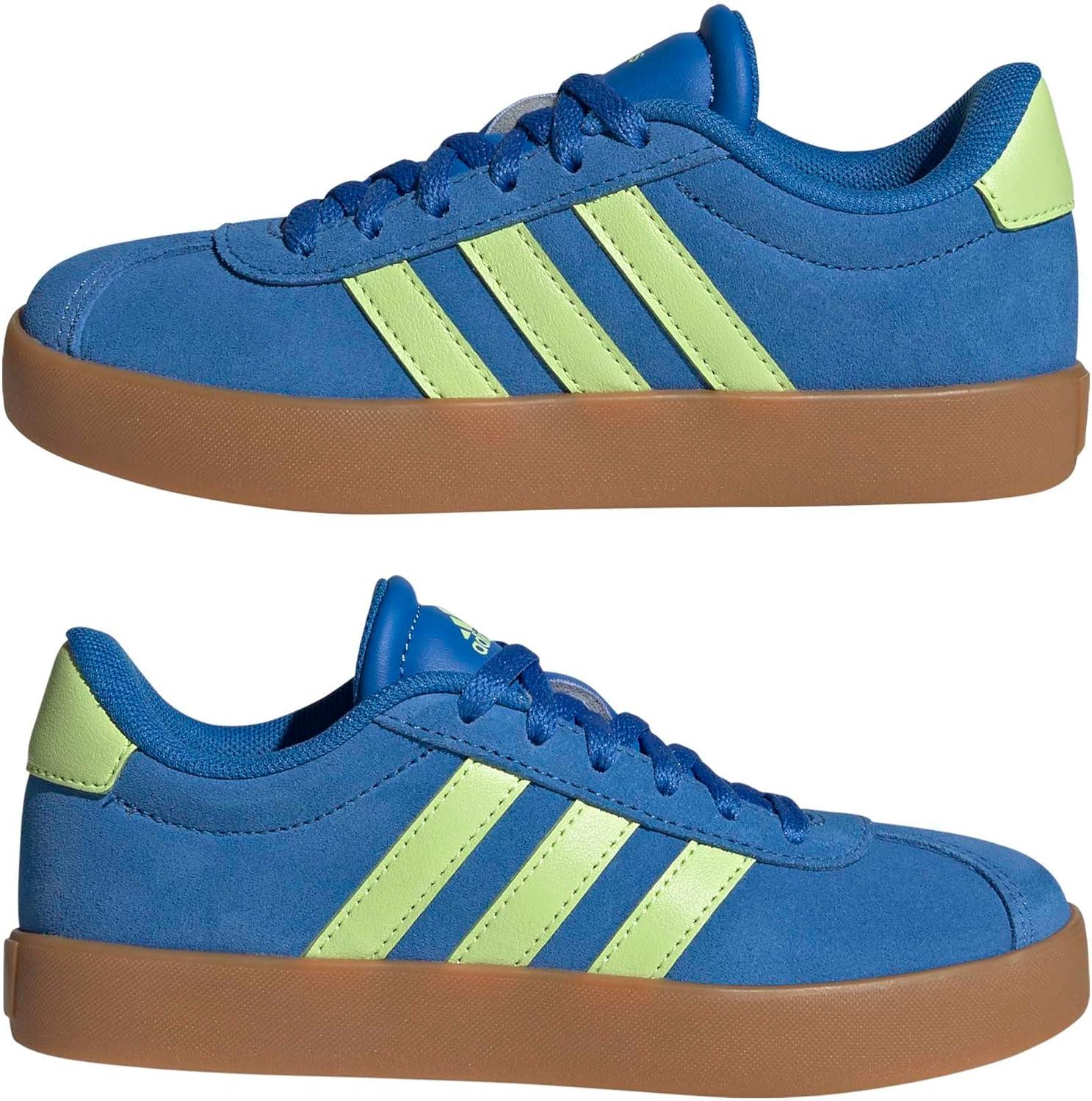 imageadidas Kids Vl Court 30 ShoesBright RoyalPulse LimeGum