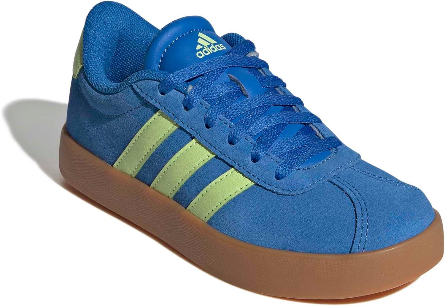 imageadidas Kids Vl Court 30 ShoesBright RoyalPulse LimeGum
