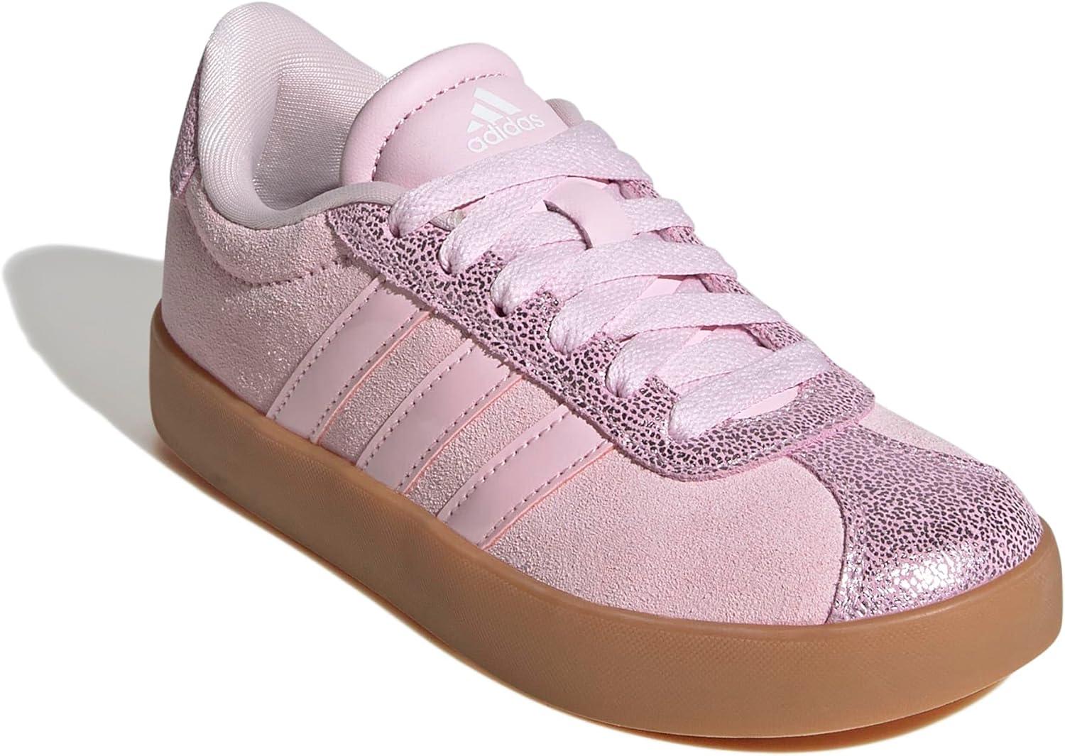imageadidas Kids Vl Court 30 ShoesClear PinkClear PinkGum