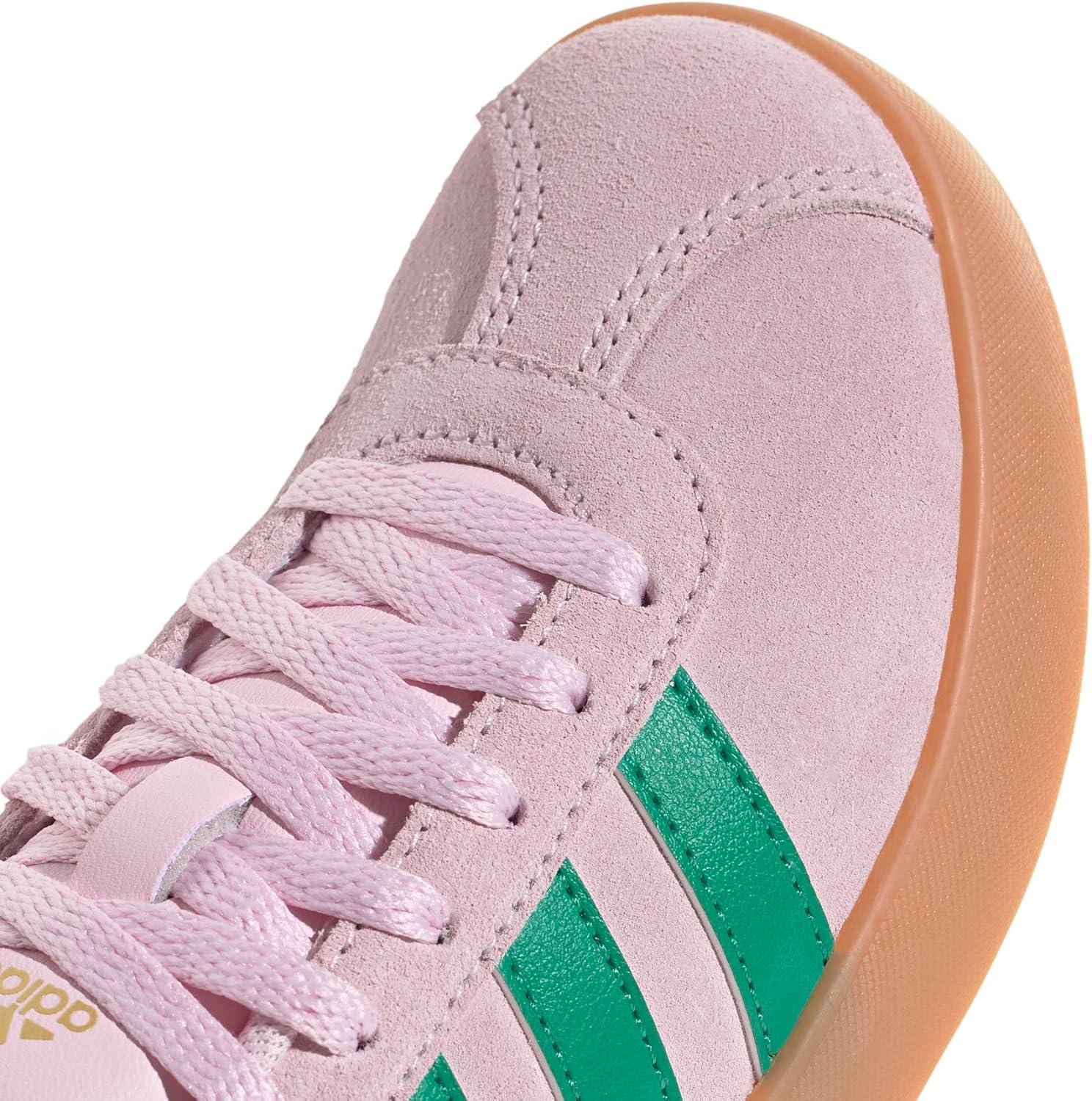 imageadidas Kids Vl Court 30 ShoesClear PinkCourt GreenGum