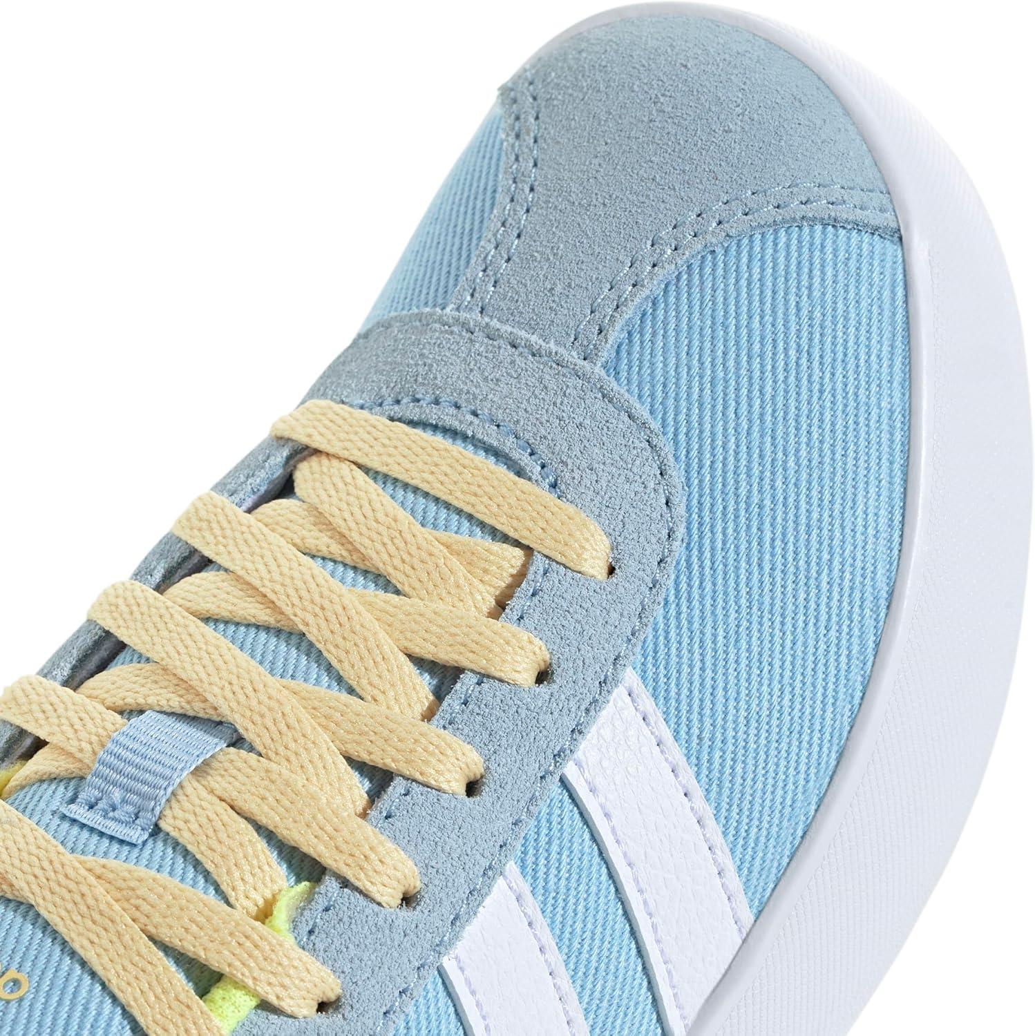 imageadidas Kids Vl Court 30 ShoesClear SkyWhiteYellow