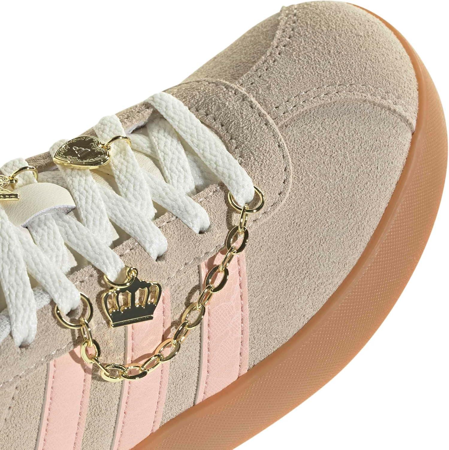 imageadidas Kids Vl Court 30 ShoesCrystal LinenBlush PinkOff White