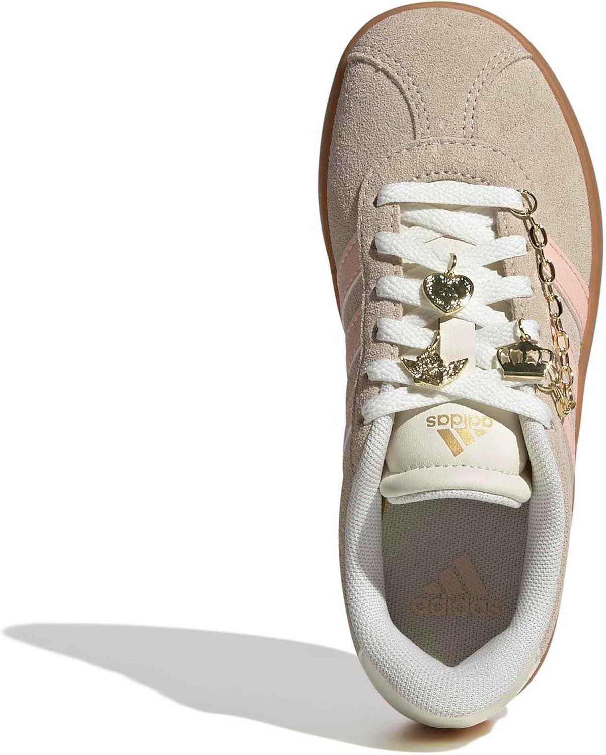 imageadidas Kids Vl Court 30 ShoesCrystal LinenBlush PinkOff White