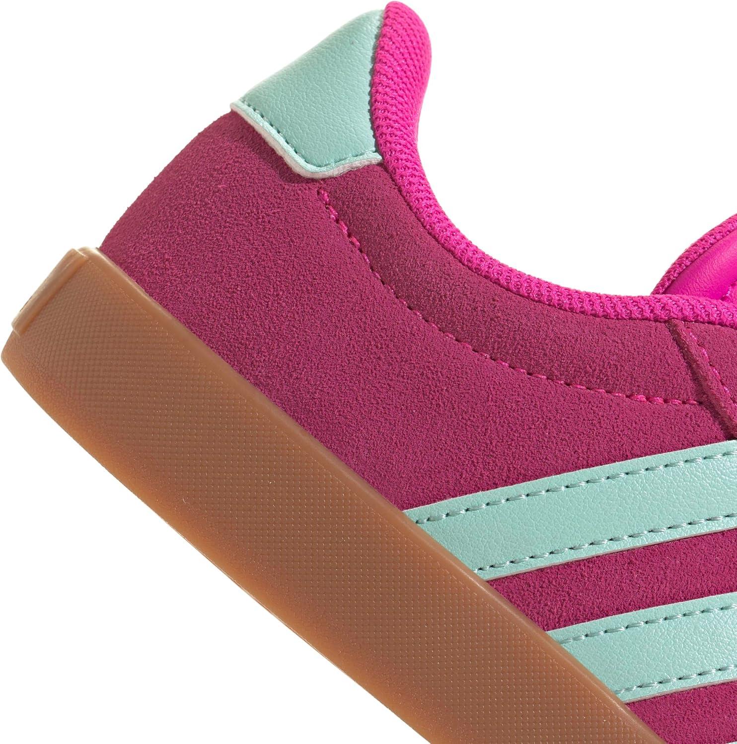 imageadidas Kids Vl Court 30 ShoesShock PinkSemi Flash AquaLucid Lemon