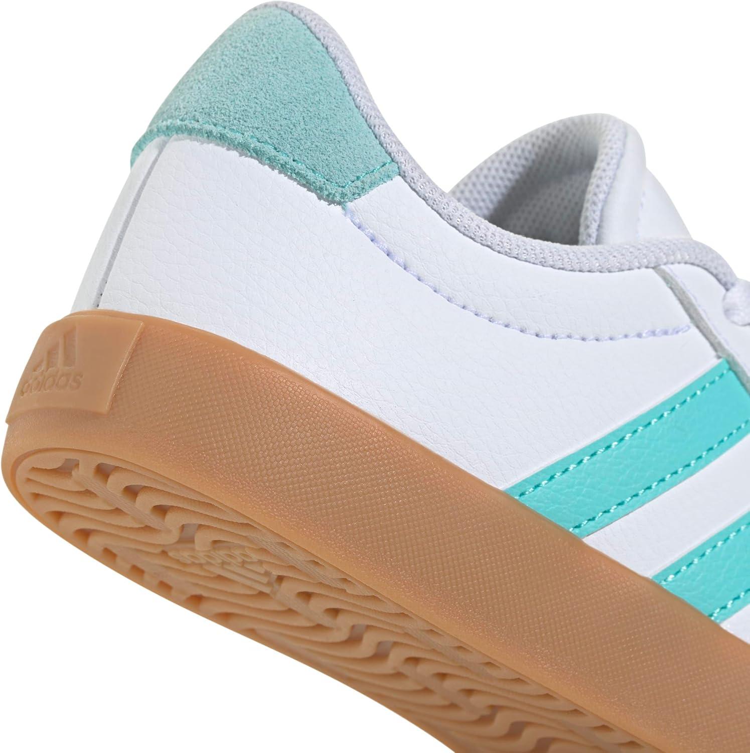 imageadidas Kids Vl Court 30 ShoesWhiteFlash AquaAlumina