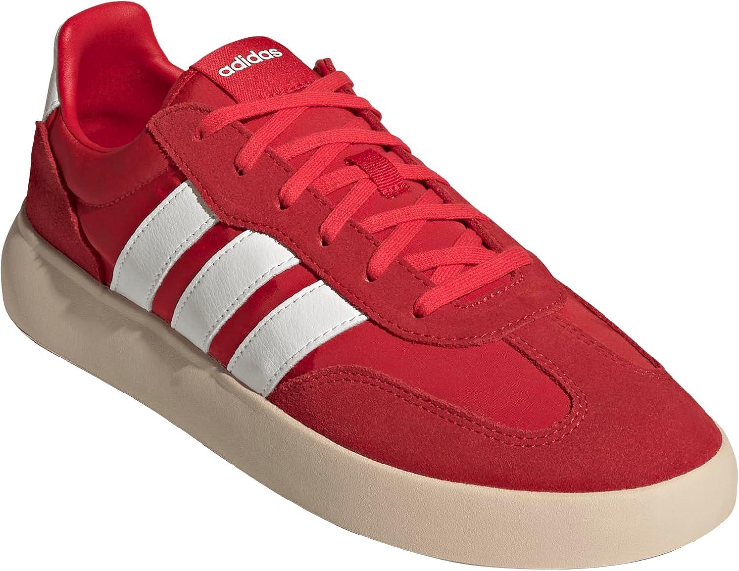 imageadidas Mens Barreda Decode ShoeBetter ScarletOff WhitePure Ruby