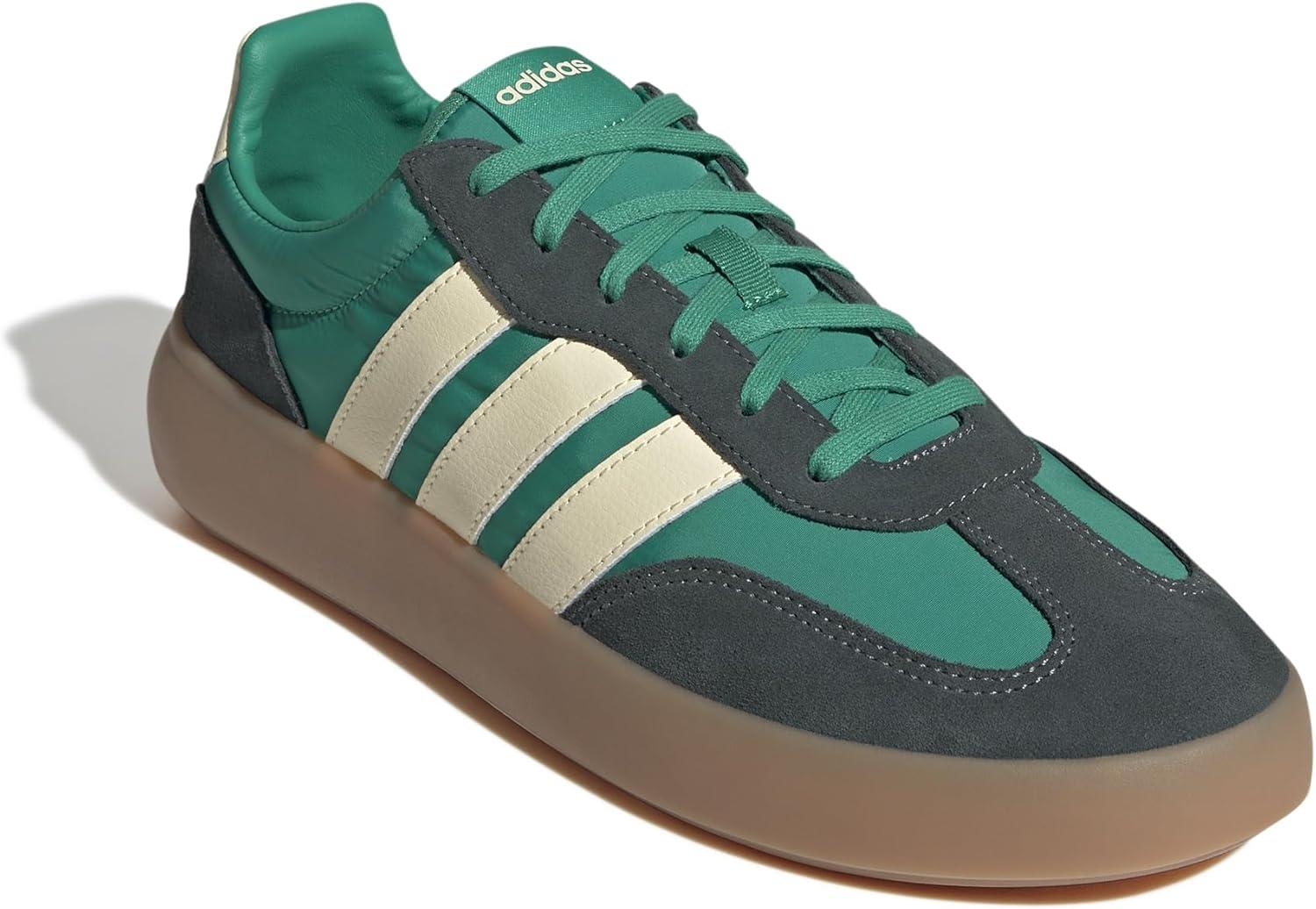 imageadidas Mens Barreda Decode ShoeCourt GreenWarm VanillaIvy