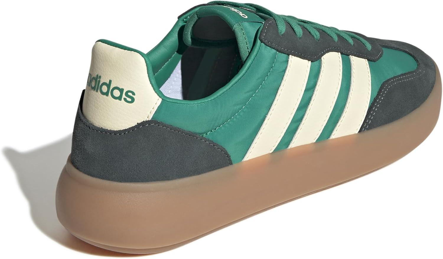 imageadidas Mens Barreda Decode ShoeCourt GreenWarm VanillaIvy