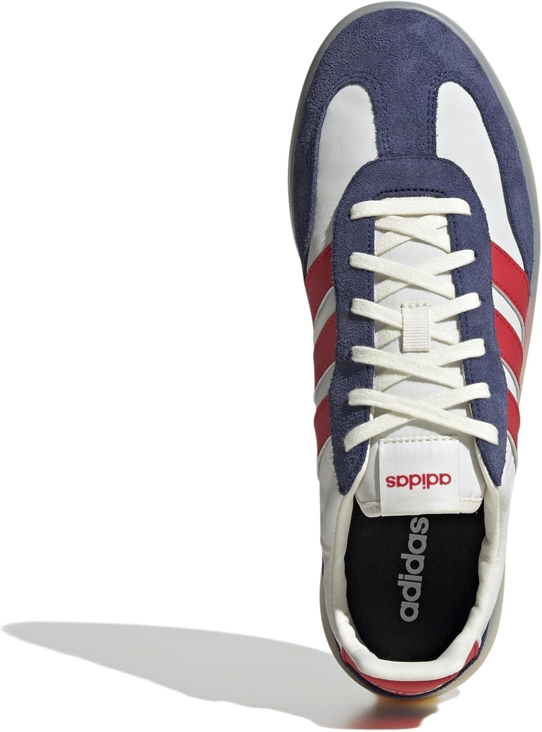 imageadidas Mens Barreda Decode ShoeOff WhitePure RubyDark Blue