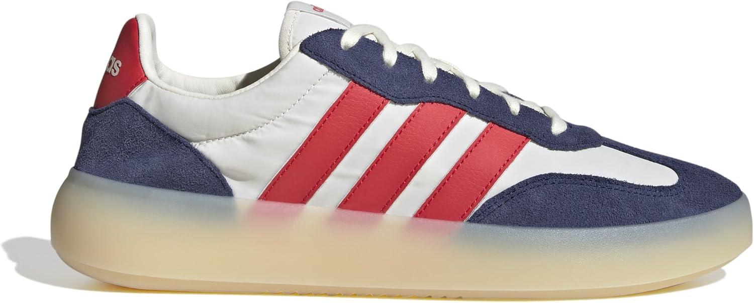 imageadidas Mens Barreda Decode ShoeOff WhitePure RubyDark Blue
