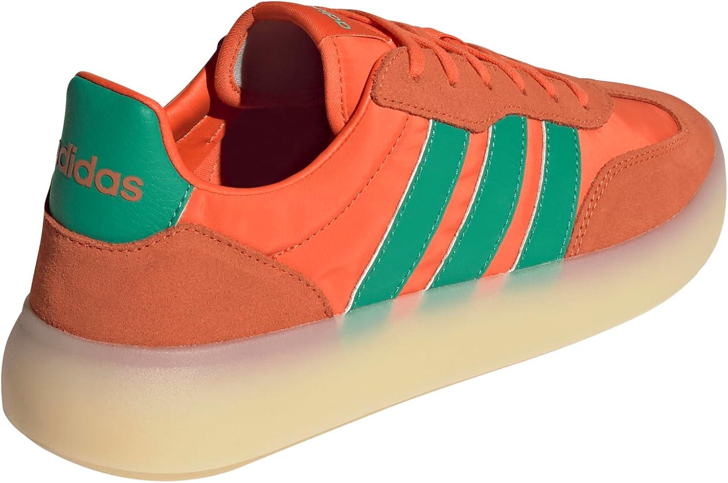 imageadidas Mens Barreda Decode ShoeSemi Impact OrangeSemi Court GreenWarm Vanilla