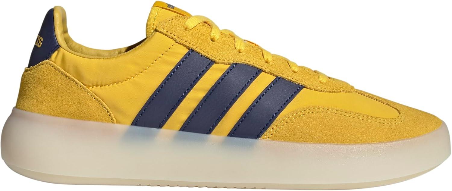 imageadidas Mens Barreda Decode ShoeUtility YellowDark BlueOff White