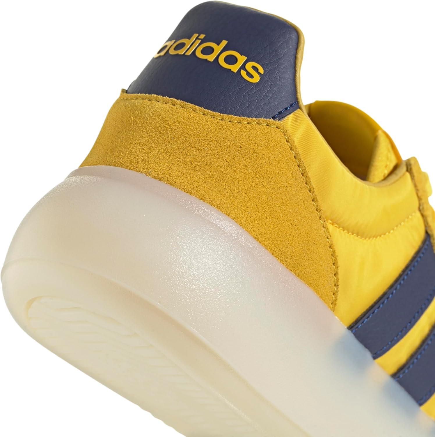 imageadidas Mens Barreda Decode ShoeUtility YellowDark BlueOff White