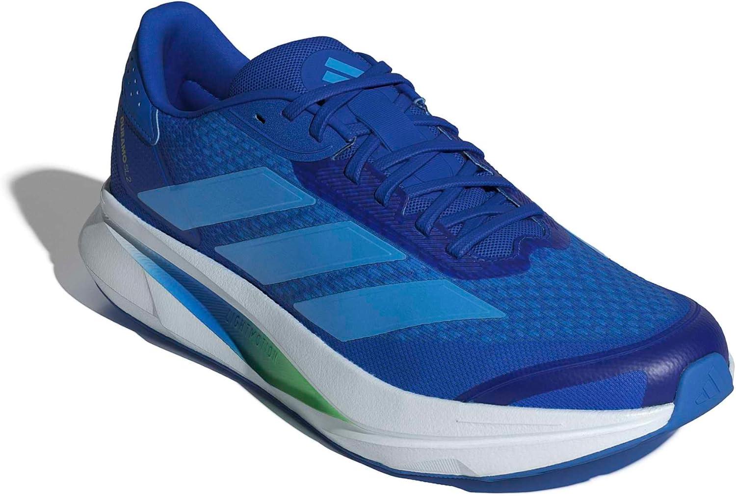 imageadidas Mens Duramo Sl 2 Running ShoeBlueBlue BurstGold Metallic