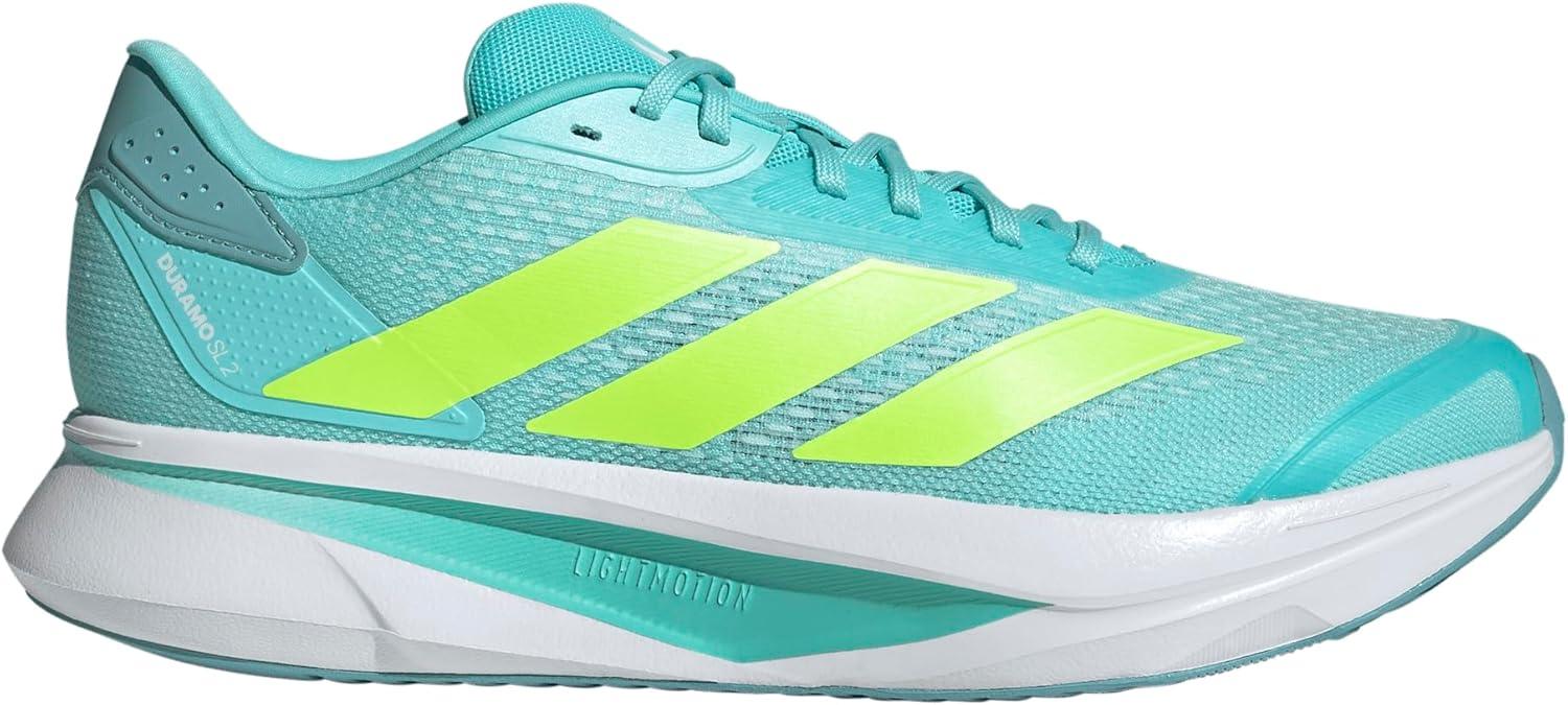 imageadidas Mens Duramo Sl 2 Running ShoeFlash AquaLucid LemonMint Ton