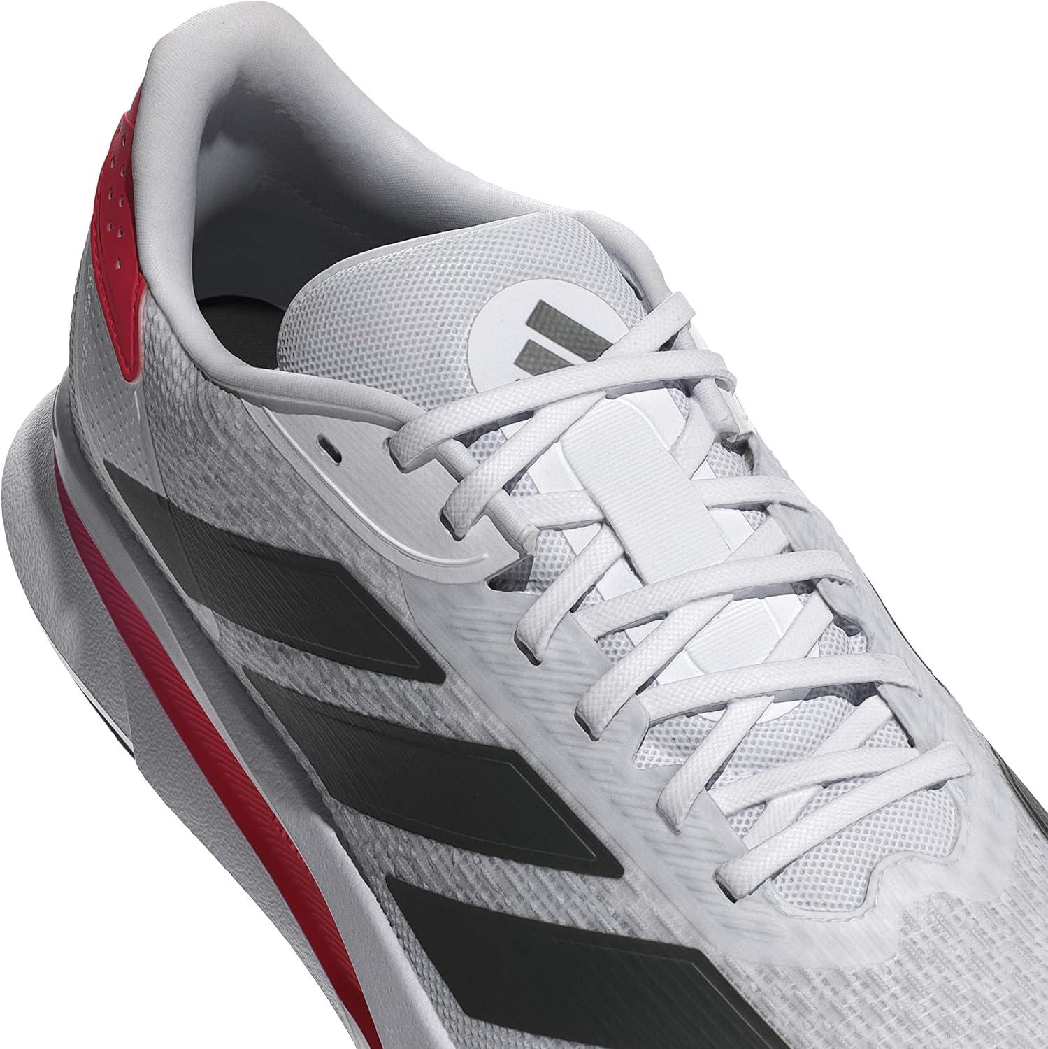 imageadidas Mens Duramo Sl 2 Running ShoeWhiteBlackLucid Red