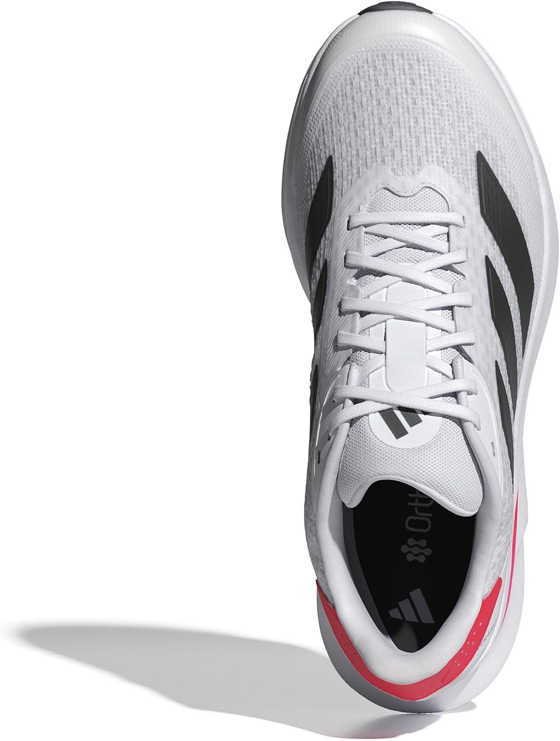 imageadidas Mens Duramo Sl 2 Running ShoeWhiteBlackLucid Red