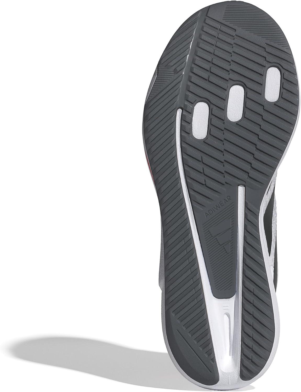 imageadidas Mens Duramo Sl 2 Running ShoeWhiteBlackLucid Red