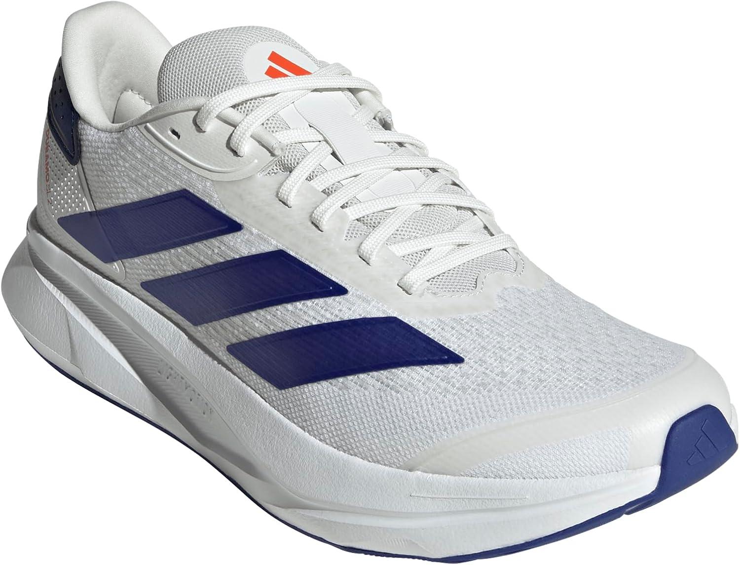 imageadidas Mens Duramo Sl 2 Running ShoeWhiteLucid BlueDark Blue
