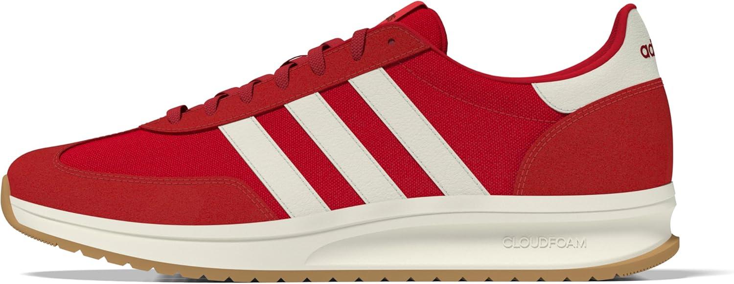 imageadidas Mens Run 70s 20Pure RubyOff WhiteSemi Lucid Red
