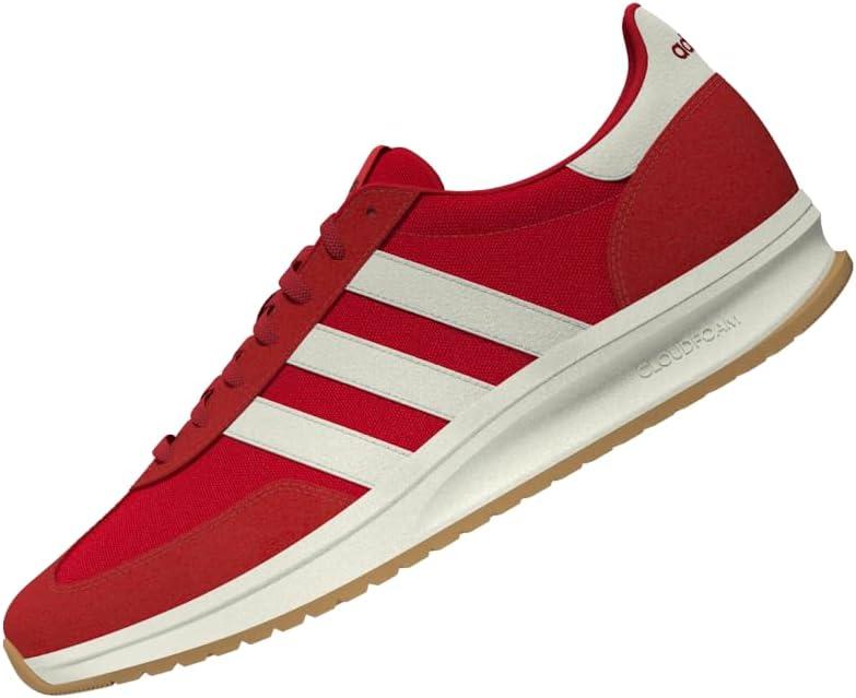 imageadidas Mens Run 70s 20Pure RubyOff WhiteSemi Lucid Red