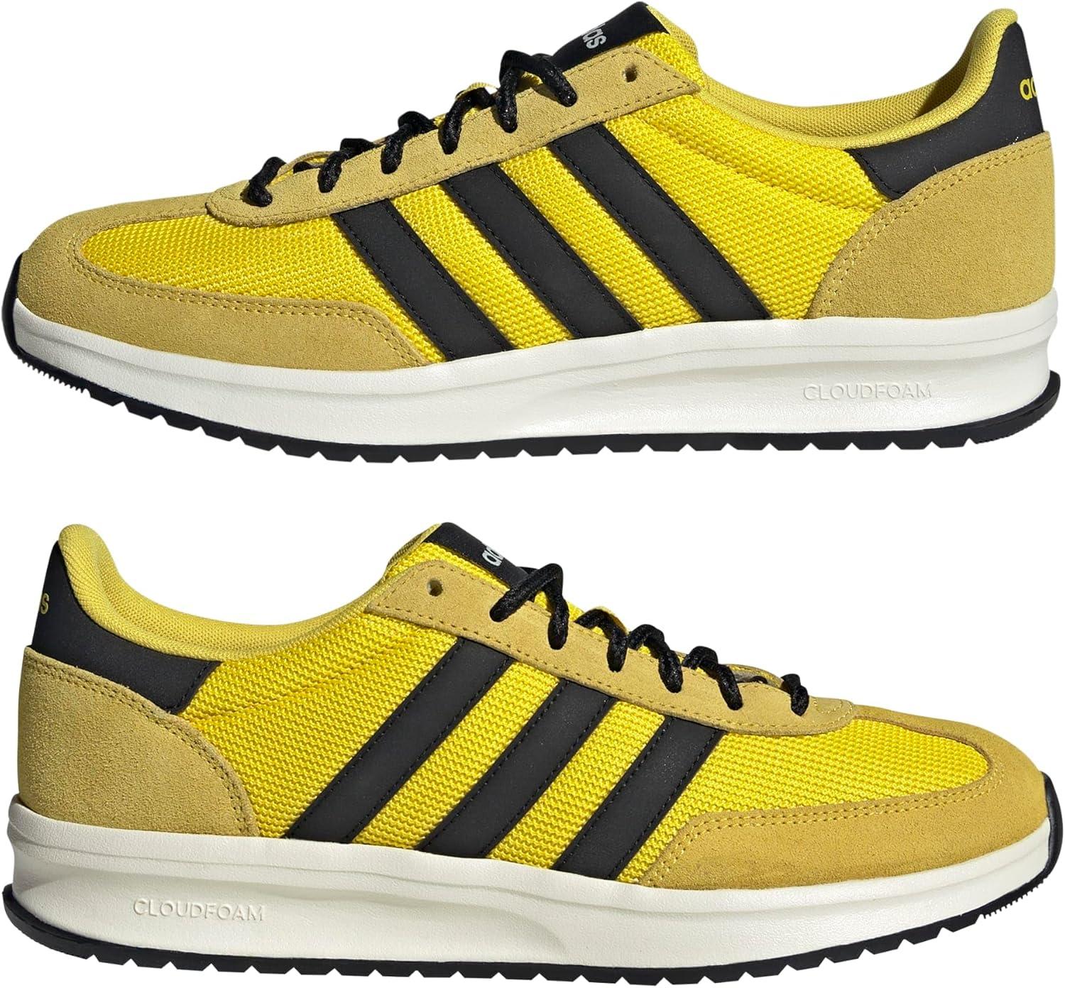imageadidas Mens Run 70s 20YellowBlackOff White