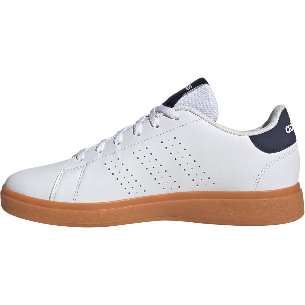 imageAdidas UnisexChild Advantage Base 20WhiteShadow NavyGum