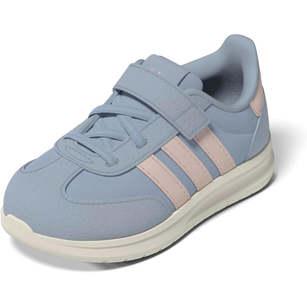 imageAdidas UnisexChild Run 70s 20 Elastic Lace ampamp StrapBlueWonder QuartzWonder Blue