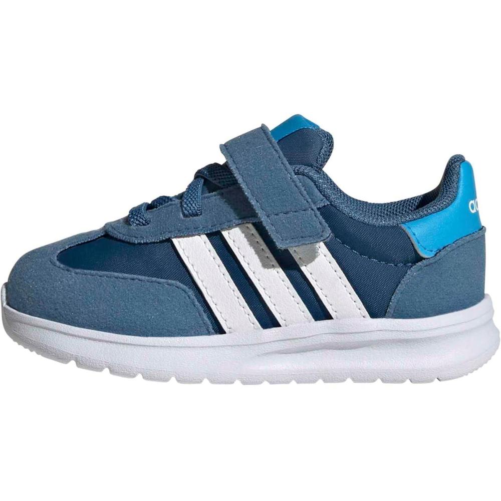 imageAdidas UnisexChild Run 70s 20 Elastic Lace ampamp StrapDusky InkWhiteDusky Petrol