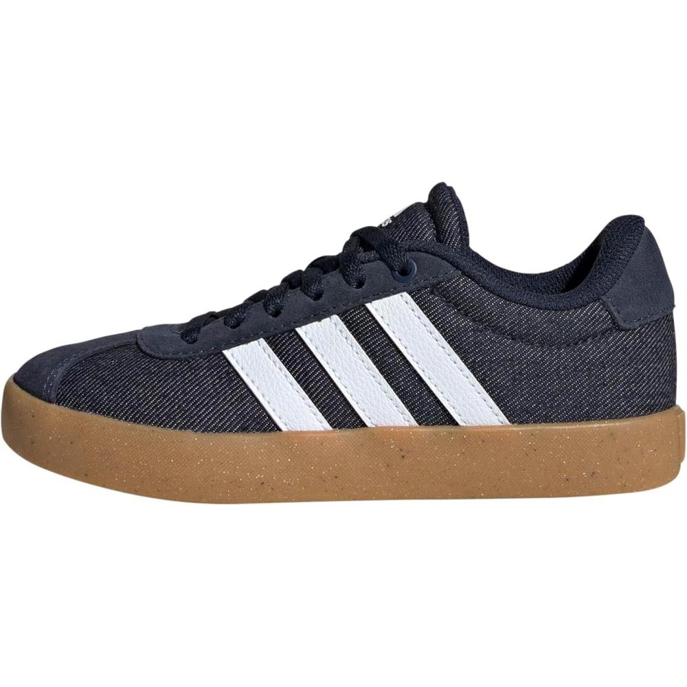 imageadidas Kids Vl Court 30 ShoesInkWhiteGum