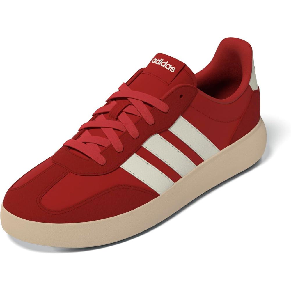 imageadidas Mens Barreda Decode ShoeBetter ScarletOff WhitePure Ruby