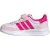 White/Shock Pink/Clear Pink
