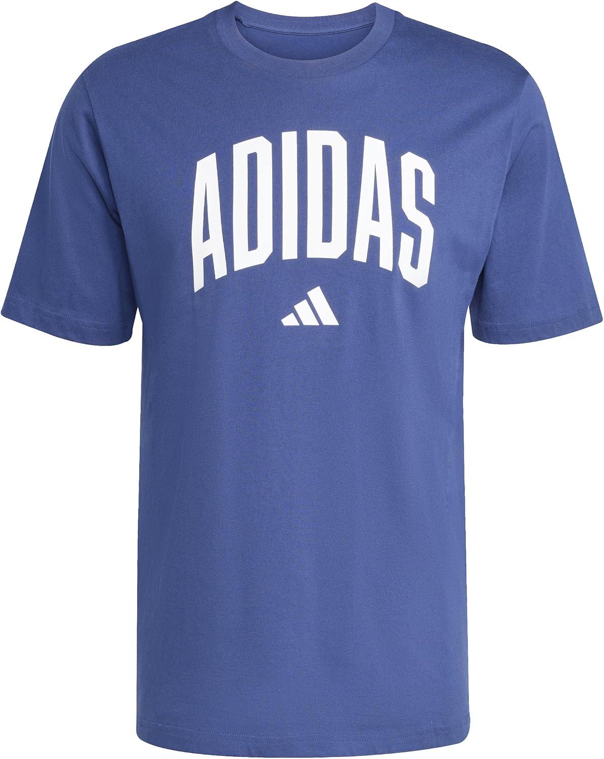 imageAdidas Mens Codes Collegiate Graphic TShirtDark BlueLineage