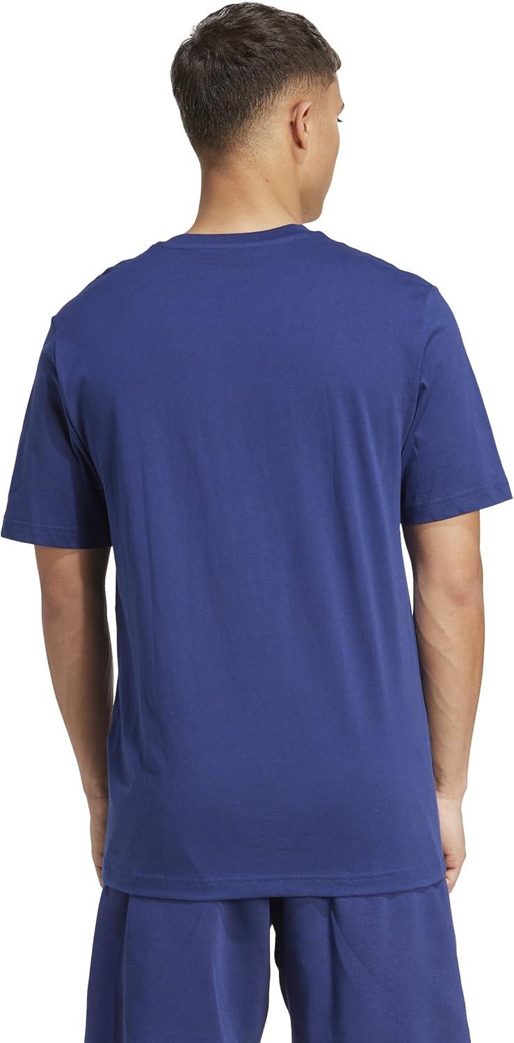 imageAdidas Mens Codes Collegiate Graphic TShirtDark BlueLineage