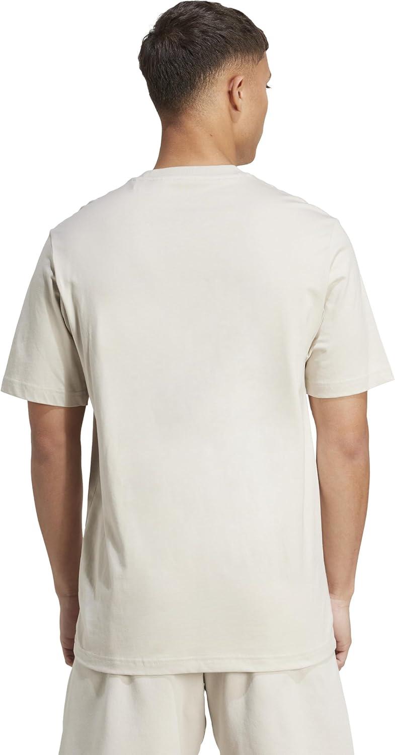 imageAdidas Mens Codes Collegiate Graphic TShirtWonder AluminaLineage